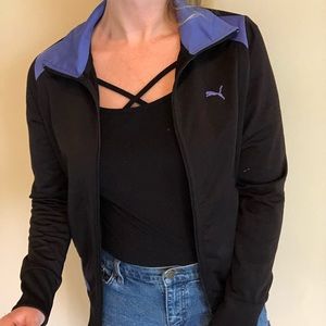 Puma athletic zip up